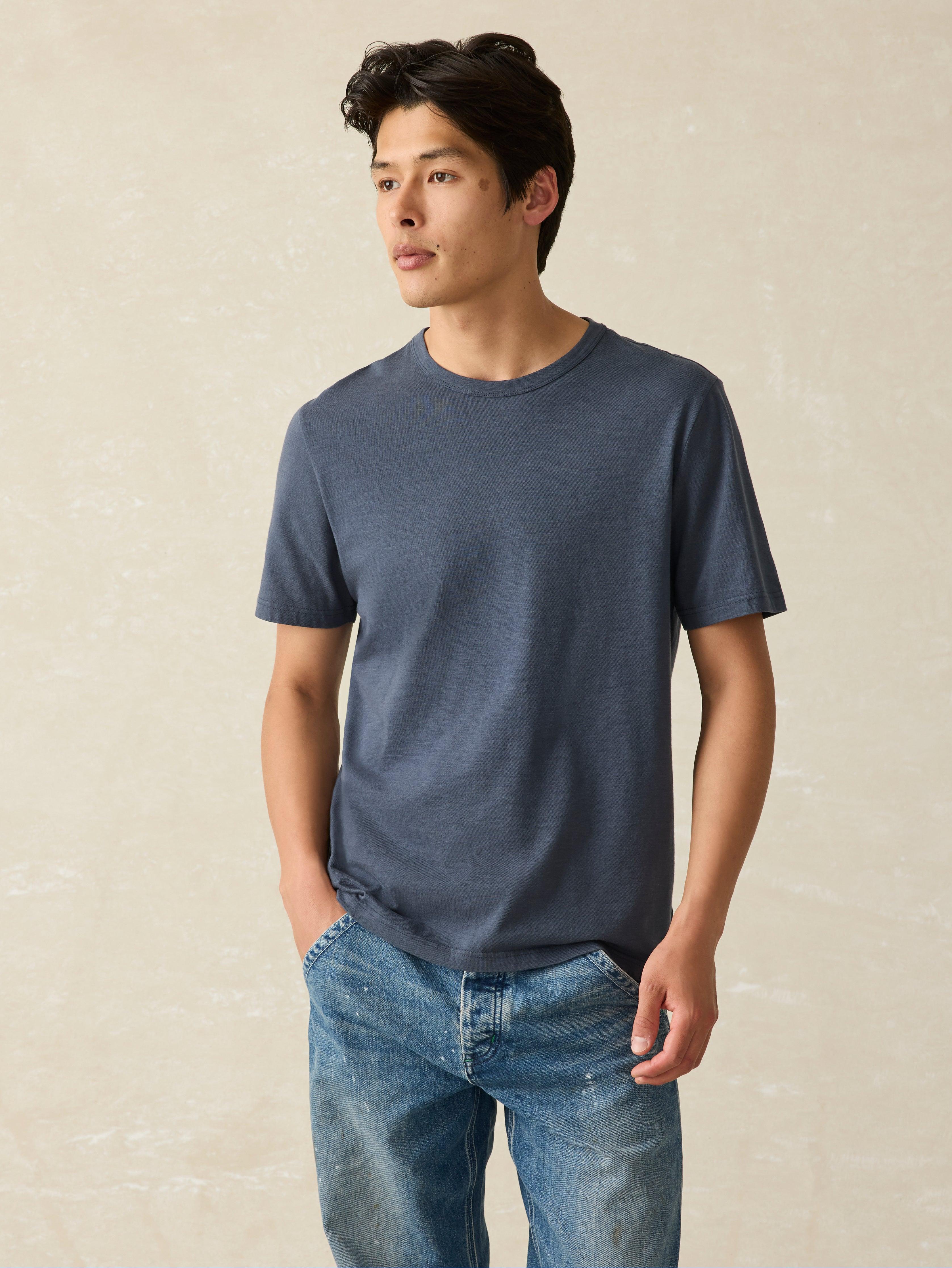 Sunwashed Tee - Dune Navy Male Product Image