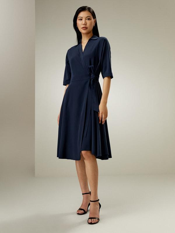 Front Tie Wrap Dress product image