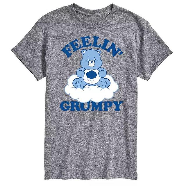 Big & Tall Care Bears Feelin Grumpy Graphic Tee, Mens Med Grey Product Image