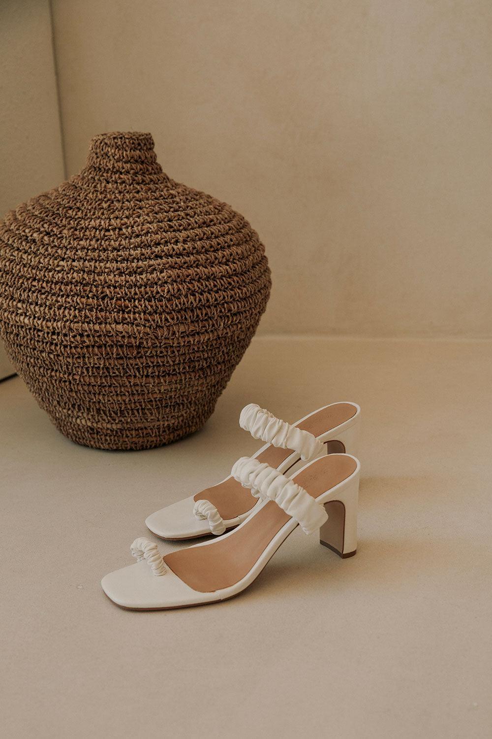 Catalina Heels - White Product Image