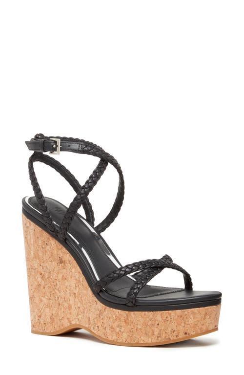 PAIGE Hazel Ankle Strap Platform Wedge Sandal Product Image