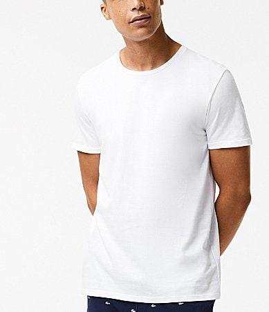 Lacoste 3-Pack Crew Neck Regular Fit Essential T-Shirt Men's Clothing Product Image