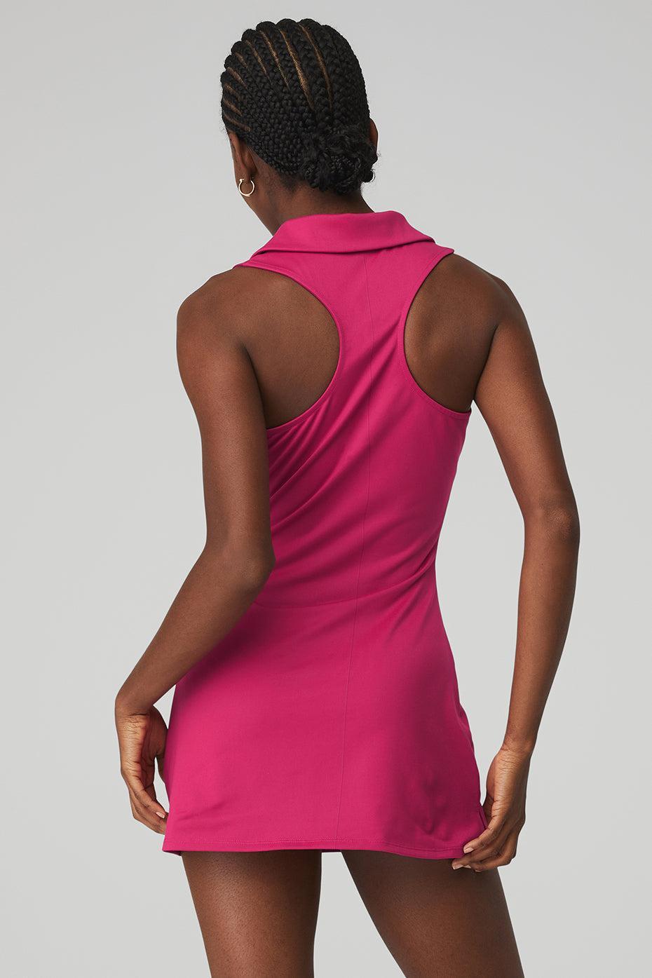 Charmed Tennis Dress - Magenta Crush Female Product Image