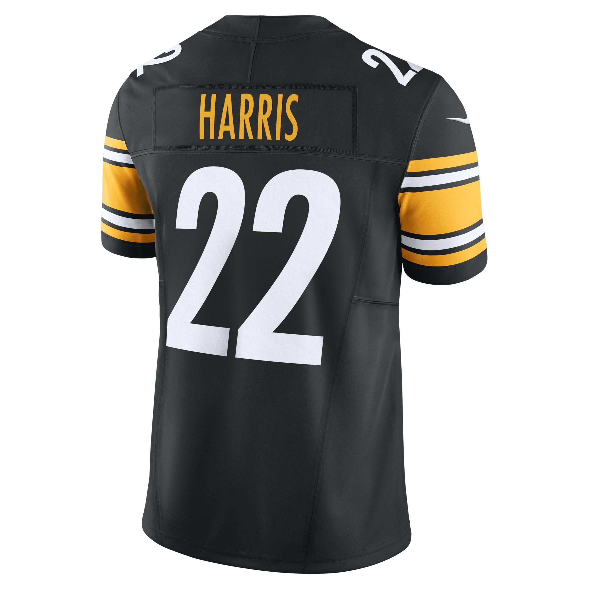 Nike Mens Najee Harris Pittsburgh Steelers Vapor F.u.s.e. Limited Jersey - Black Product Image