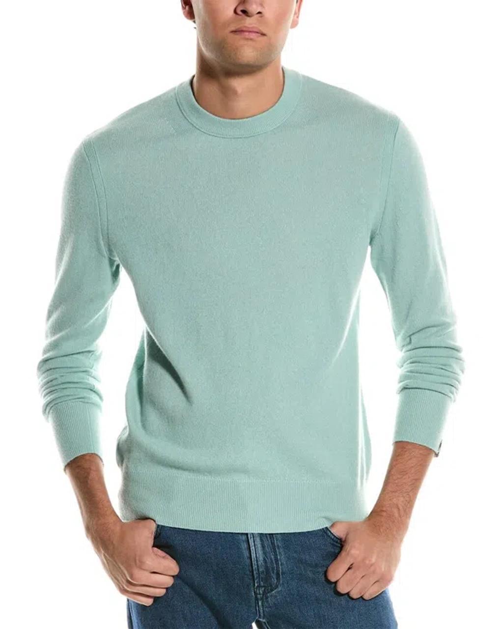 Harding Cashmere Sweater In Green Product Image