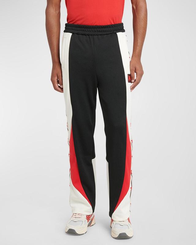 Mens Colorblock Racing Track Pants Product Image