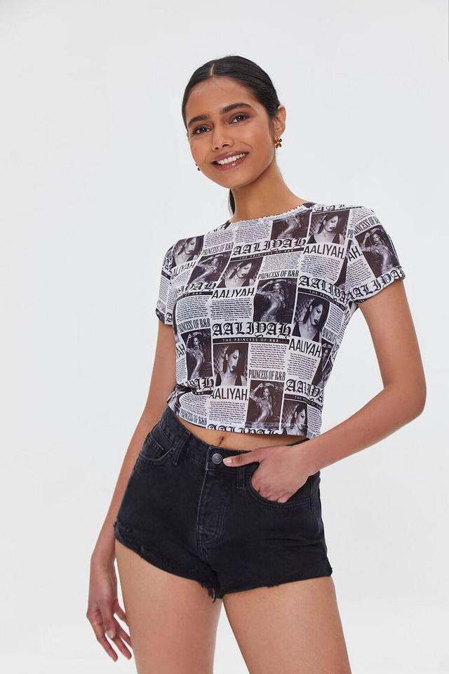 Cotton Denim Shorts | Forever 21 Product Image