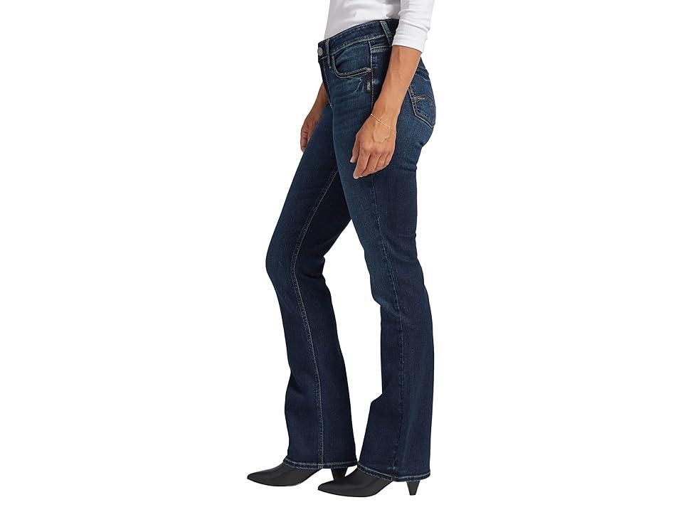 Silver Jeans Co. Elyse Mid-Rise Slim Bootcut Jeans L03601EDB459 (Indigo) Women's Jeans Product Image