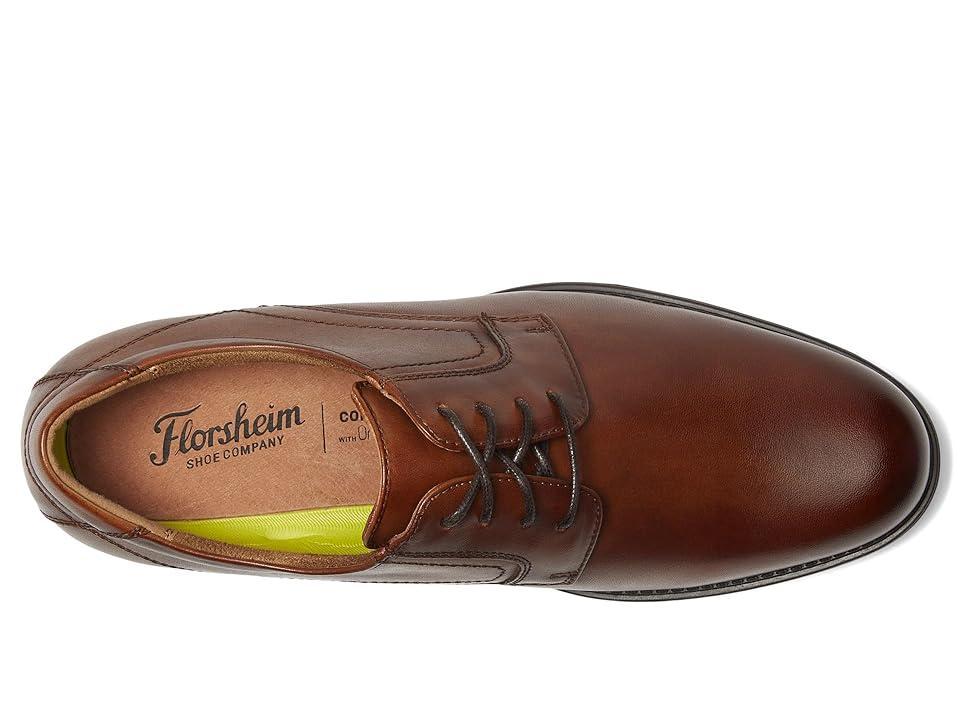 Florsheim Midtown Plain Toe Oxford (Cognac Smooth) Men's Plain Toe Shoes Product Image