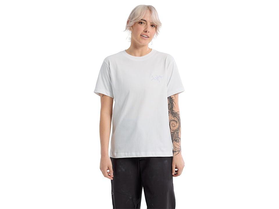 Arc'teryx Kragg Cotton Little Bird Crew Short Sleeve (White Light Women's Clothing Product Image