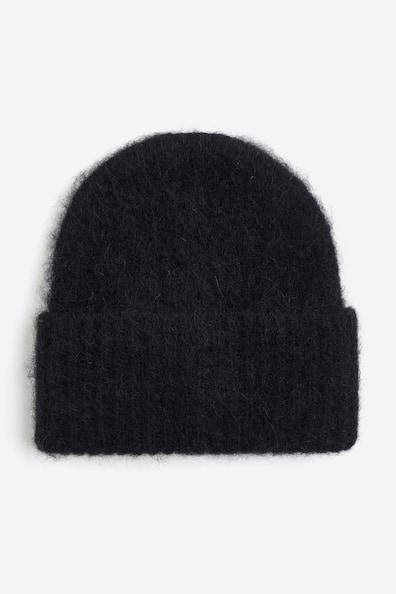 Rib-knit Wool-blend Hat Product Image