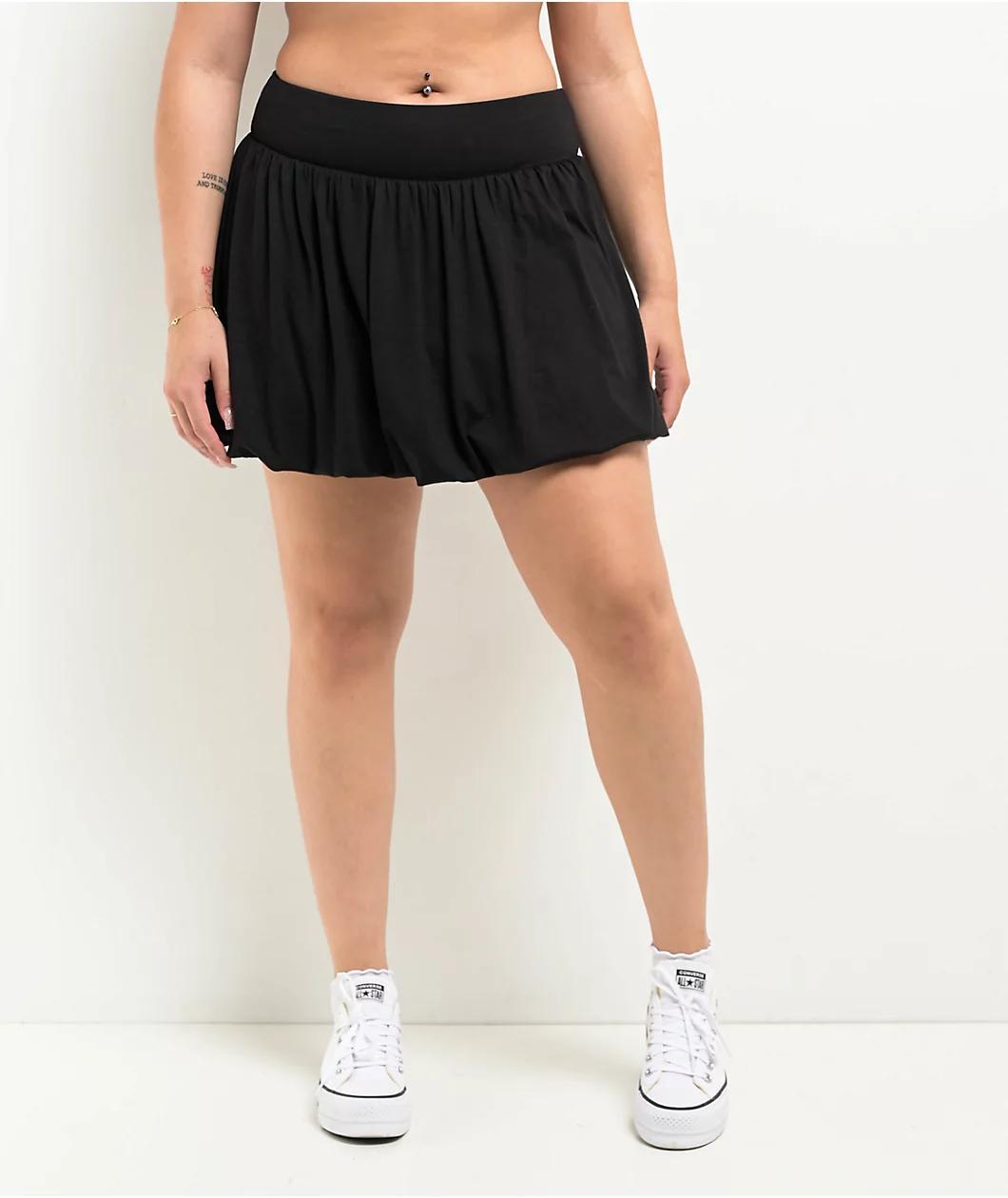 Spicychix Black Bubble Skirt Product Image