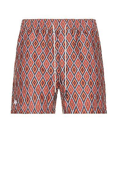 OAS Bohemia Swim Shorts in Burnt Orange Product Image