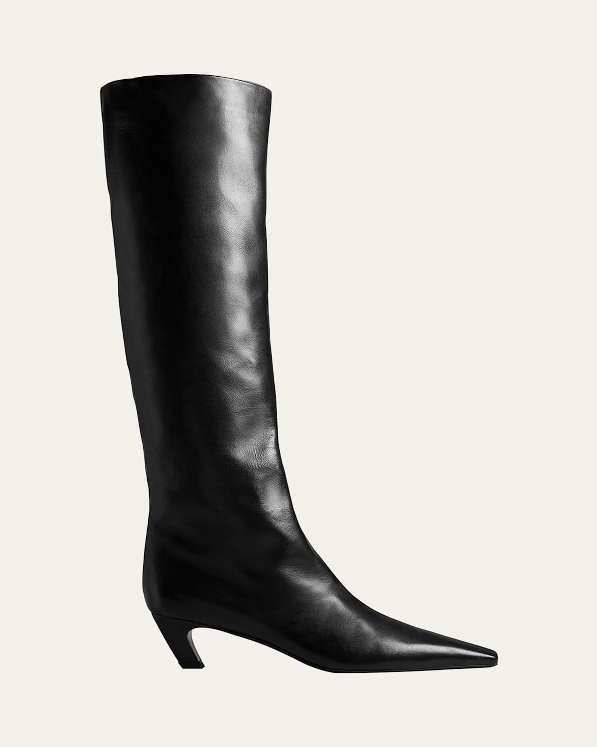 Davis Slouchy Leather Knee Boots Product Image