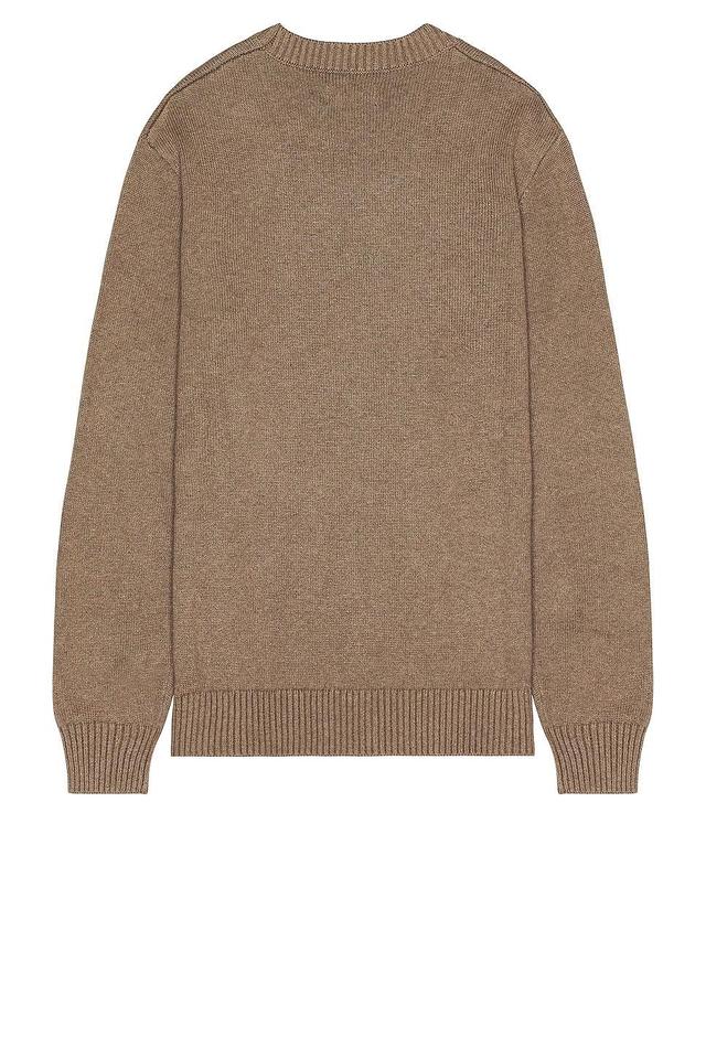 SATURDAYS NYC Greg Sweater in Bungee - Brown. Size S (also in ). Product Image