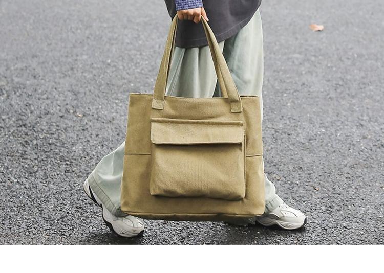 Plain Canvas Tote Bag Product Image