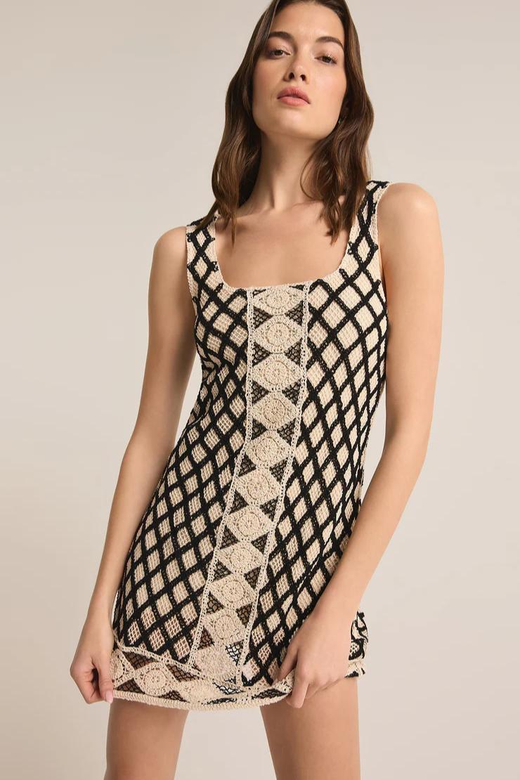 Playa Crochet Dress Product Image