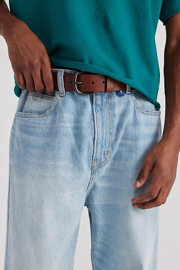 Wrangler Distressed Vegetable Tanned Leather Belt Mens at Urban Outfitters Product Image