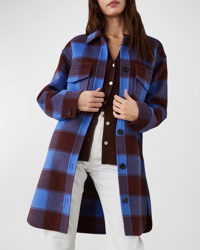 Jaro Plaid Flannel Shacket Product Image