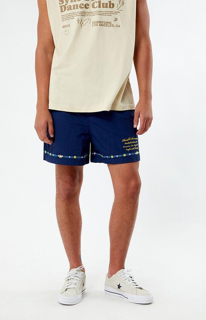 Men's Script Nylon Shorts Product Image