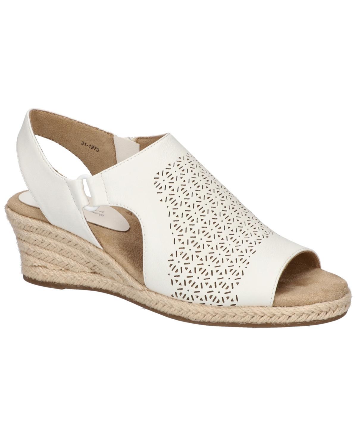 Easy Street Serena Womens Espadrille Wedge Sandals Product Image