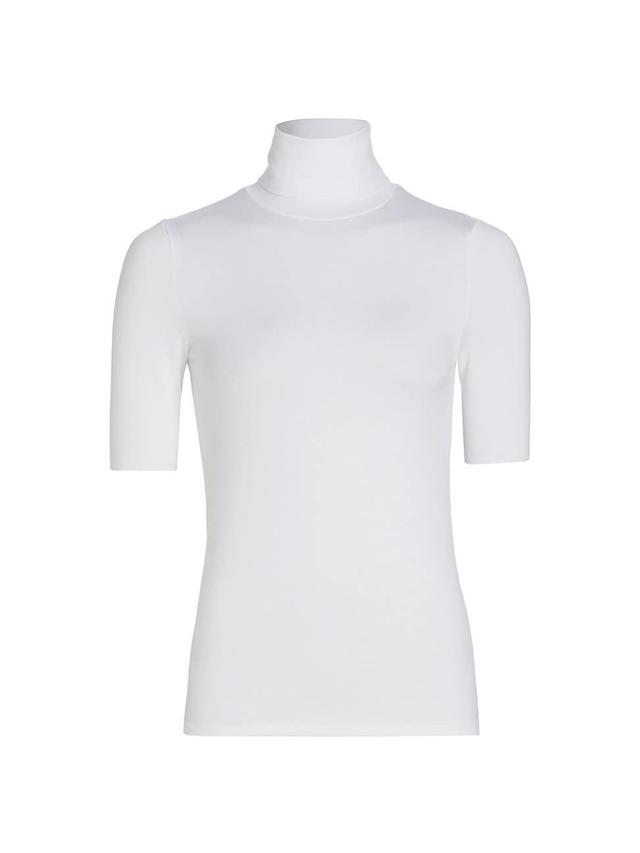 Womens Soft Touch Turtleneck Top Product Image