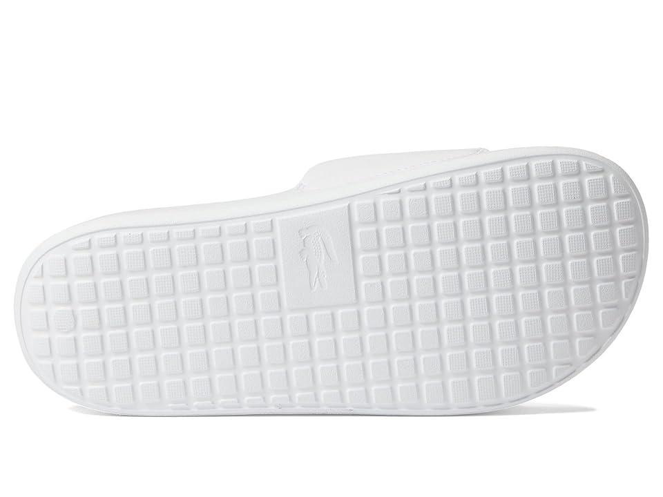 Lacoste Croco 1.0 123 1 (White/Green) Women's Shoes Product Image