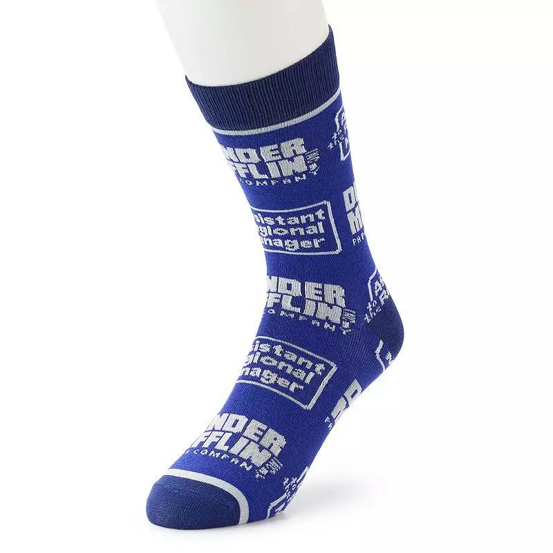 Mens Bioworld Novelty Crew Socks Product Image