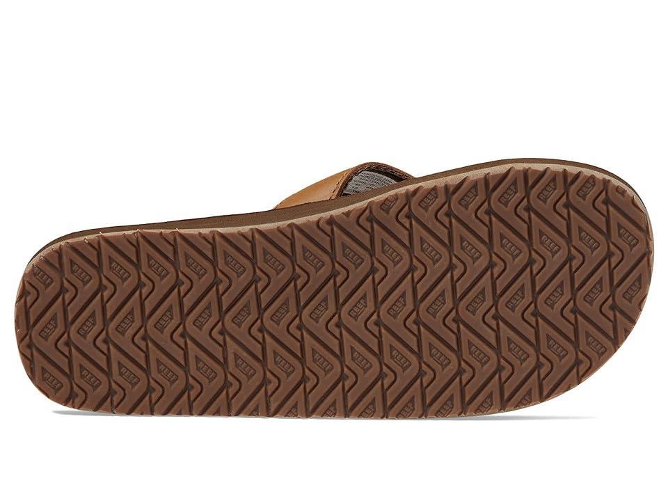 Reef Reef Leather Smoothy (Bronze/Brown) Men's Sandals Product Image