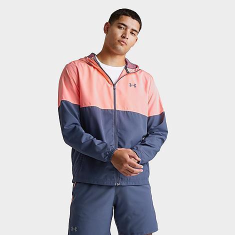 Under Armour Mens Colorblocked Woven Full-Zip Jacket Product Image