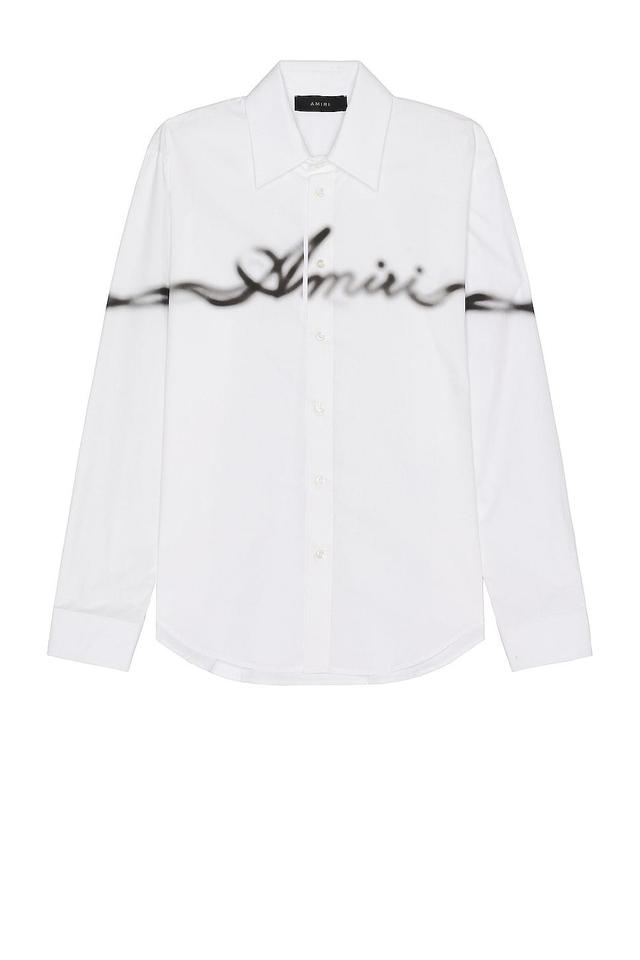 Amiri Smoke Shirt White. (also in ). Product Image