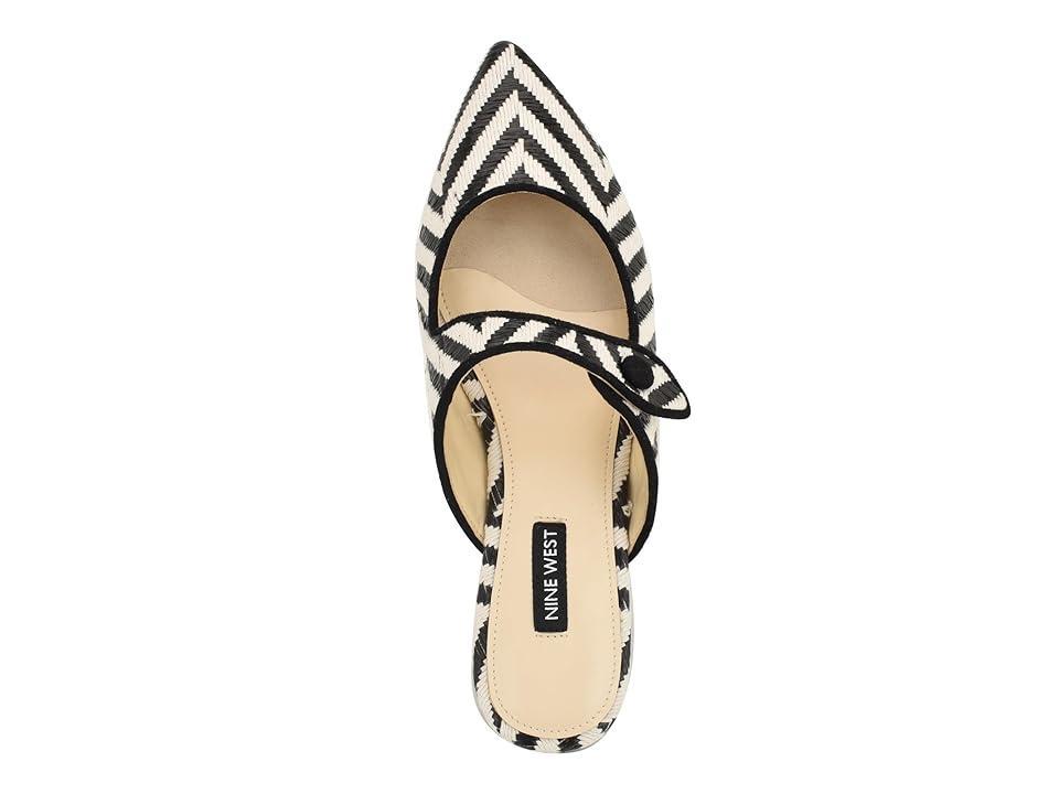 Nine West Barbra White) Women's Flat Shoes Product Image