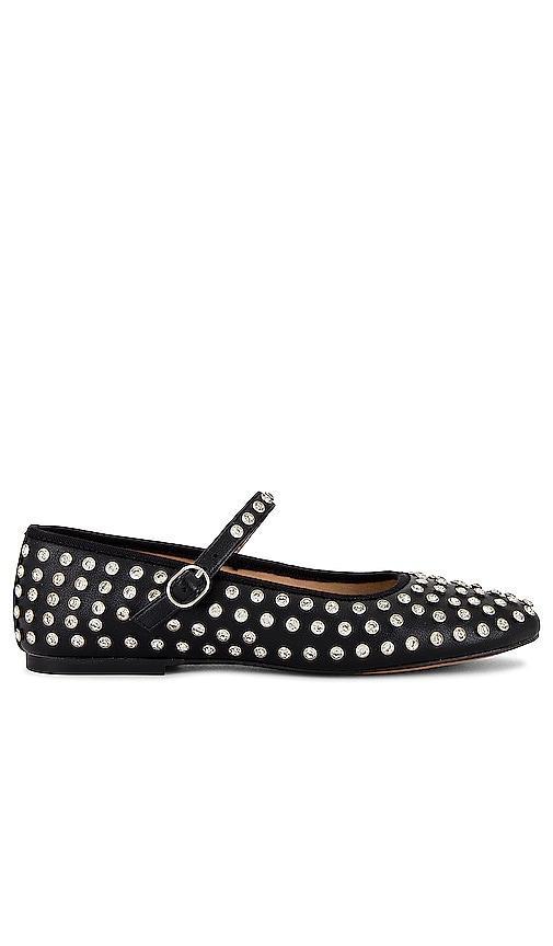 Steve Madden Vinetta-R Rhinestone Mary Jane Ballet Flats Product Image