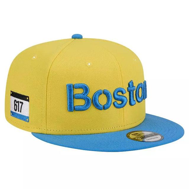 Mens New Era Blue Boston Red Sox City Connect 9FIFTY Snapback Hat Product Image