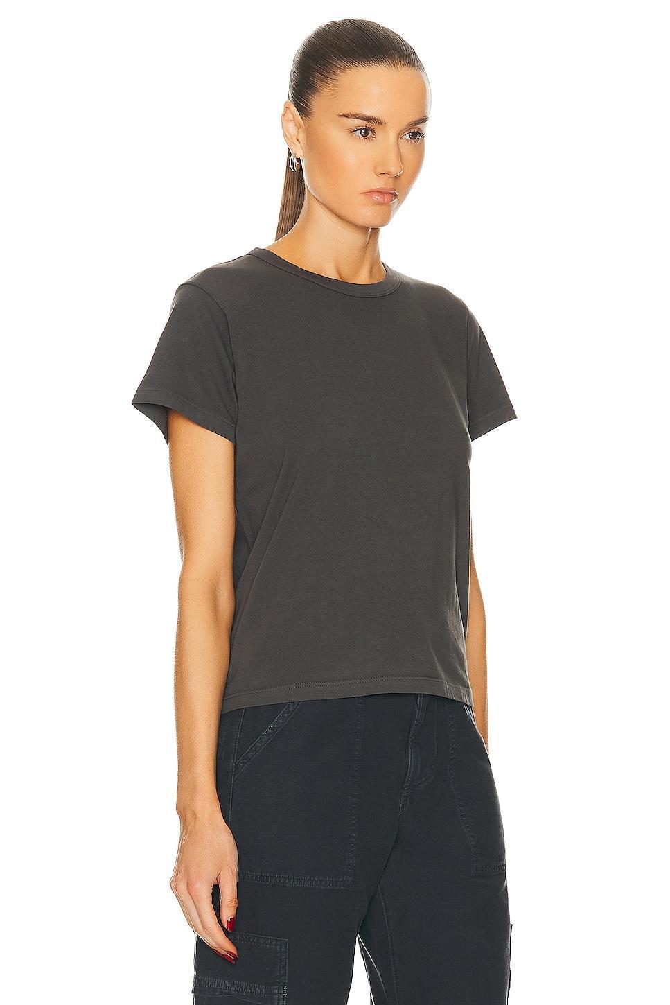 LESET Margo Tee White. (also in L, M, XS). Product Image