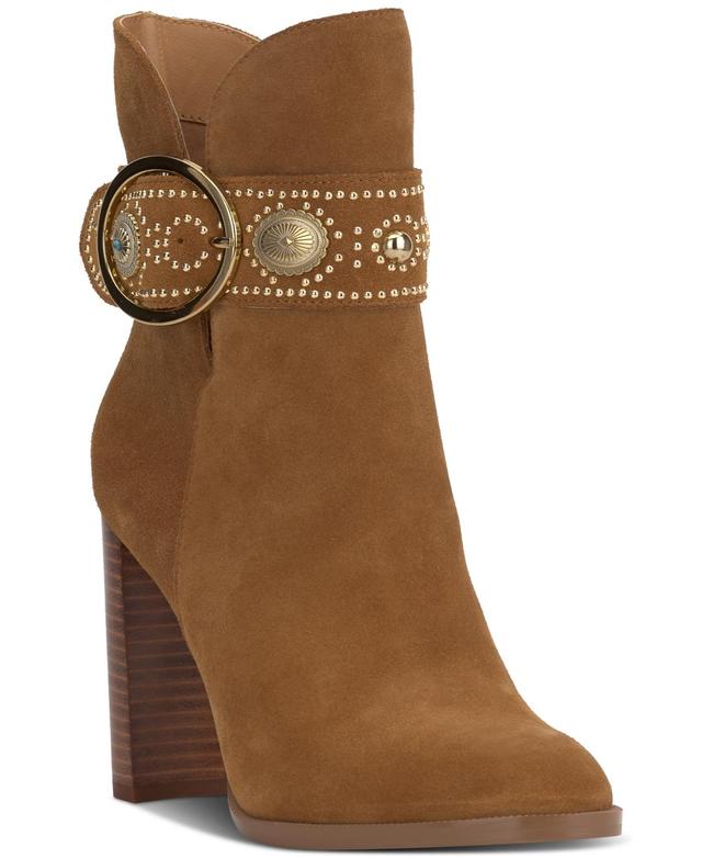 Jessica Simpson Womens Finova Block-Heel Dress Booties Product Image