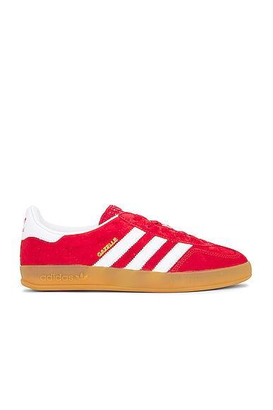 adidas Originals Gazelle Indoor in Red Product Image