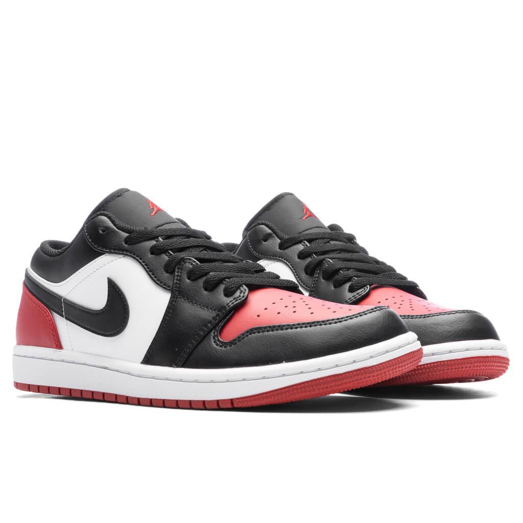 Air Jordan 1 Low - White/Black/Varsity Red Male Product Image