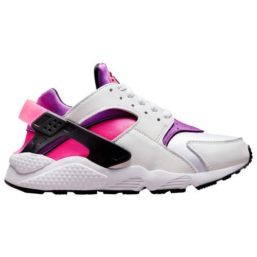 Nike Womens Air Huarache - Running Shoes Hyper Pink/White/Black Product Image