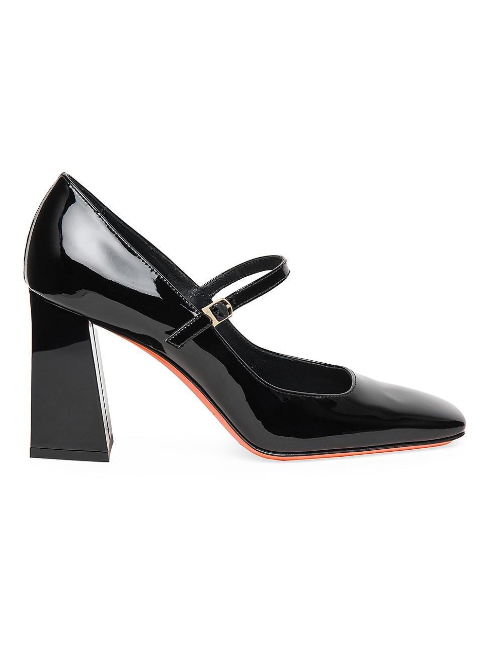 Womens 50MM Patent Leather Mary Jane Pumps product image