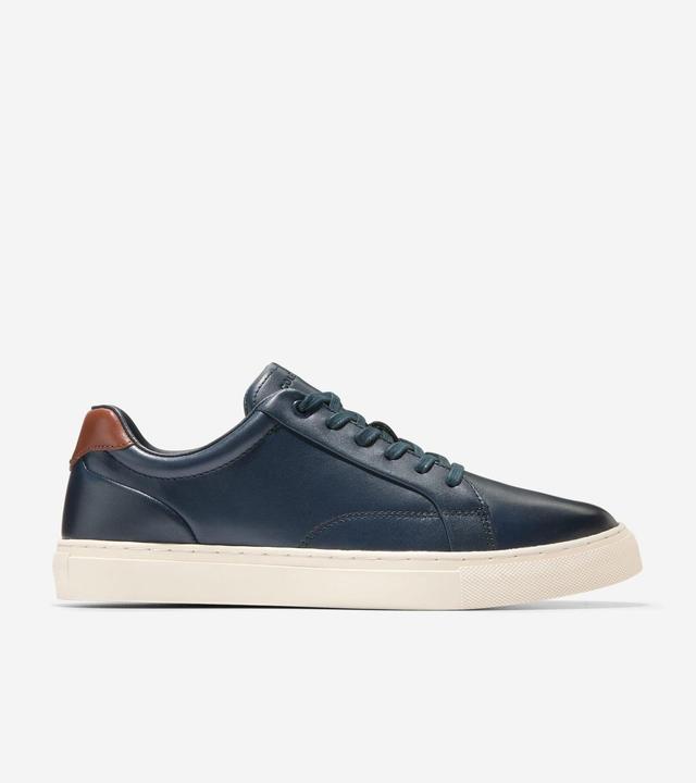 Cole Haan Mens Grand Kittery Court Sneakers - Blue Size 12 Product Image