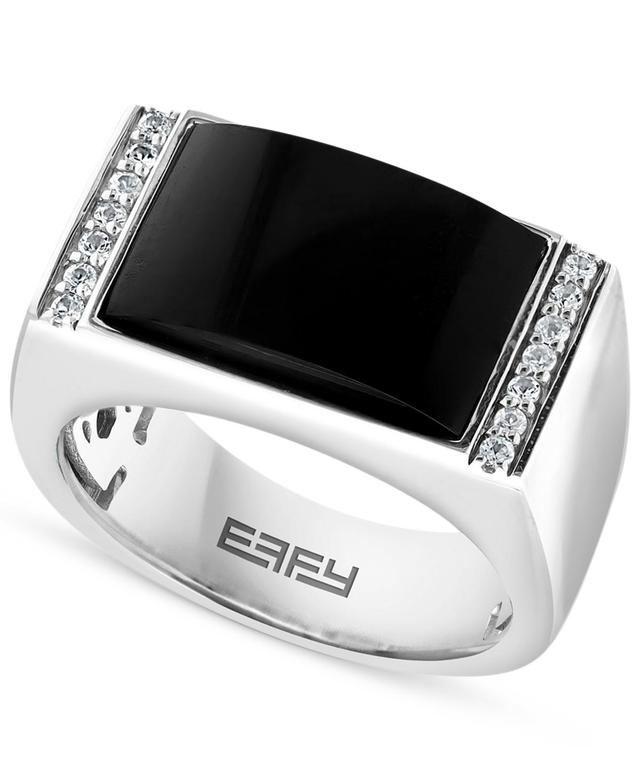 Effy Mens Onyx & White Sapphire (4-1/3 ct. t.w.) Ring Product Image