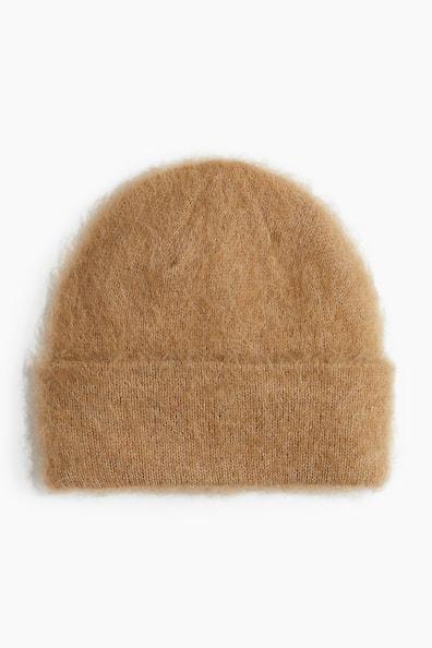 Fuzzy Wool-Blend Beanie Product Image