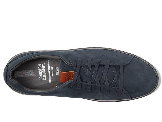 Johnston & Murphy XC4 Foust Lace To Toe (Navy Waterproof Nubuck) Men's Shoes Product Image