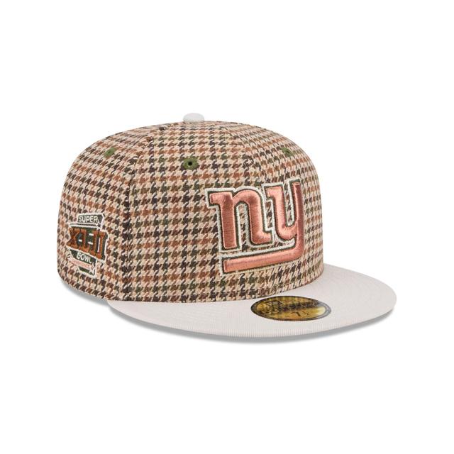 New York Giants Houndstooth 59FIFTY Fitted Hat Male Product Image