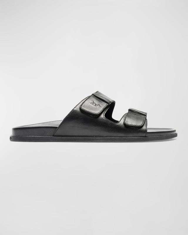 Men's Kendrick Place Leather Slide Sandals Product Image