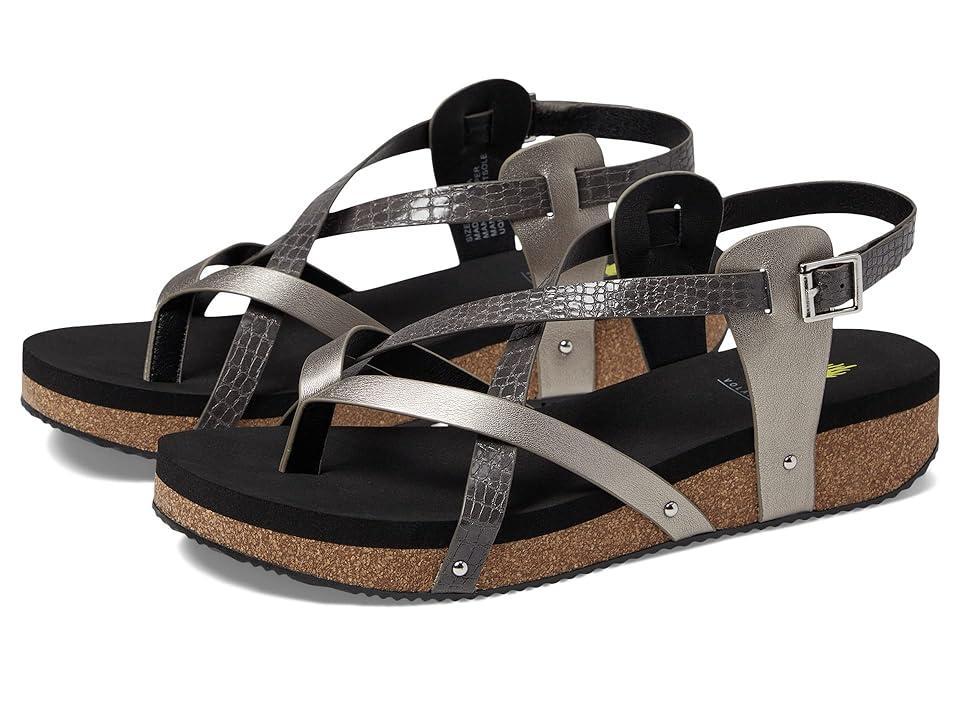 VOLATILE Engie (Platinum) Women's Sandals Product Image