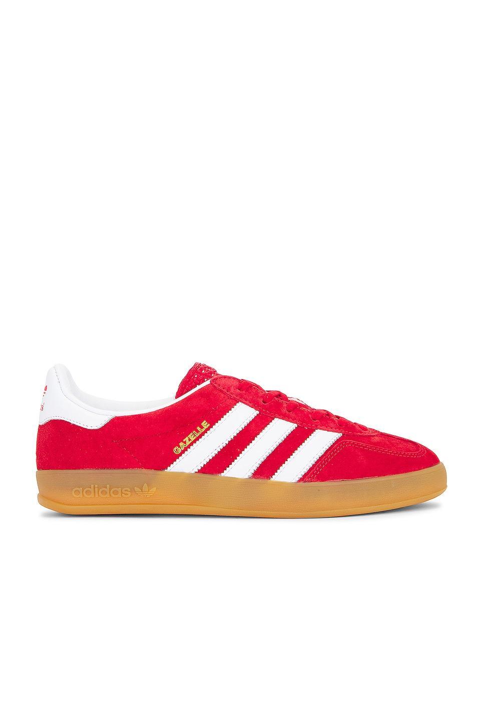 adidas Originals Gazelle Indoor in Red Product Image