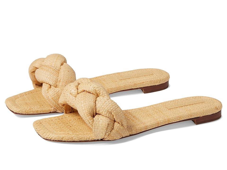 Loeffler Randall Joanna Flat Sandal with Braid (Natural) Women's Shoes Product Image