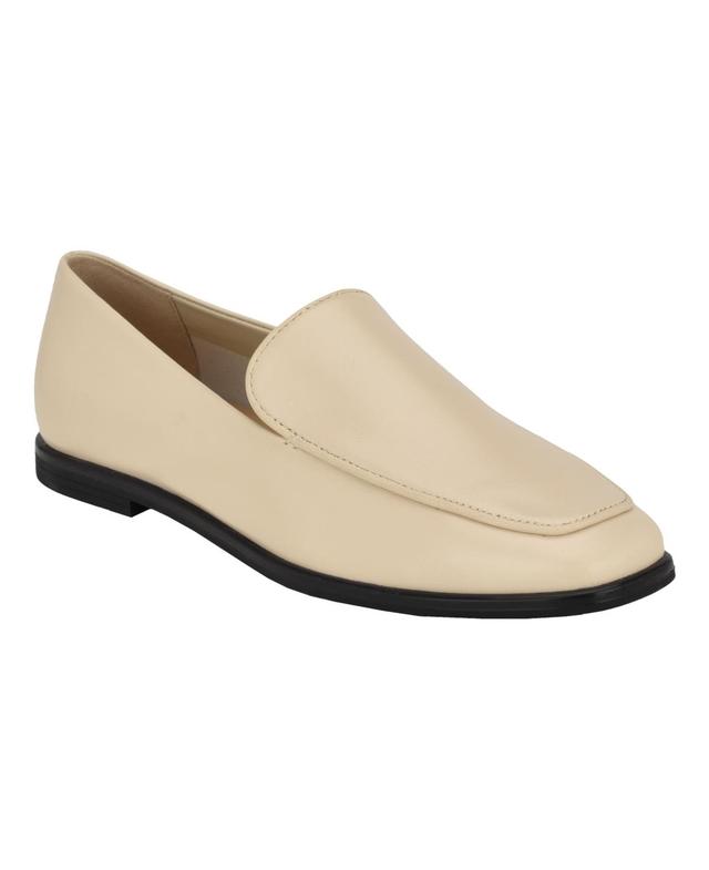 Calvin Klein Womens Nolla Square Toe Slip-On Casual Loafers Product Image